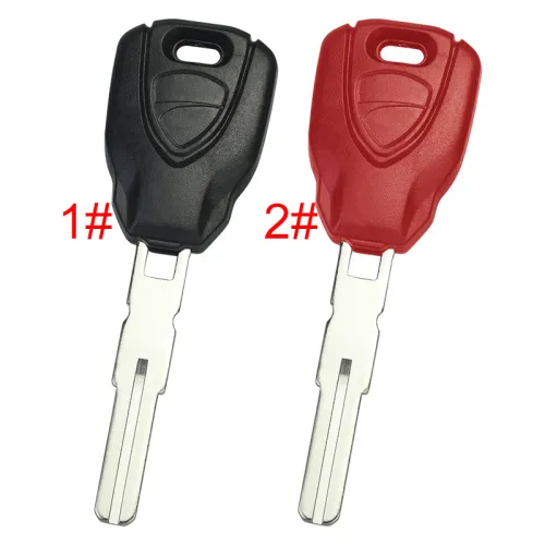 For Ducati motor  key blank  length:45mm with badge, pls choose color