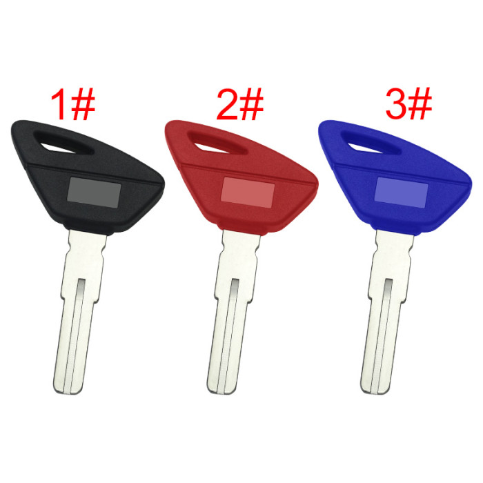 For Aprilia motorcycle  key shell with  blade without badge , pls choose color
