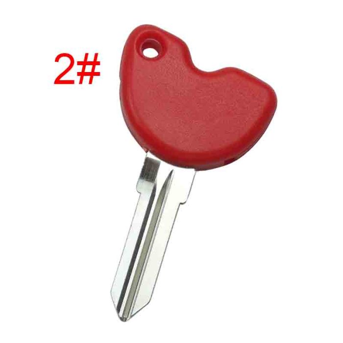 For  Piaggio Motorcycle key case （Black, red, blue, Brown）