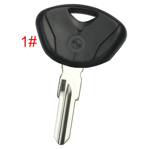 For BMW  Motrocycle key blank with badge with right blade  ，pls choose blade