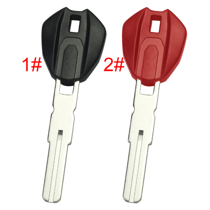 For Ducati motor  key blank  length:43.6mm with badge, pls choose color
