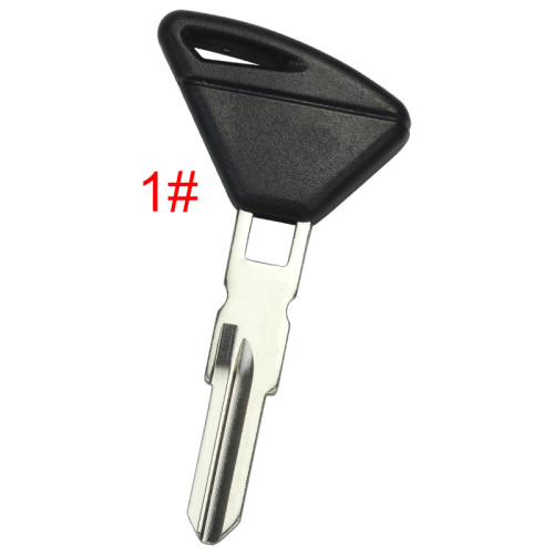 For Aprilia motorcycle transponder key shell with right blade with badge , pls choose color