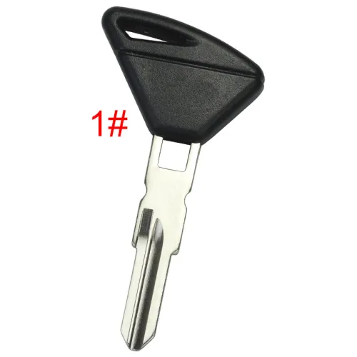 For Aprilia motorcycle transponder key shell with right blade with badge , pls choose color