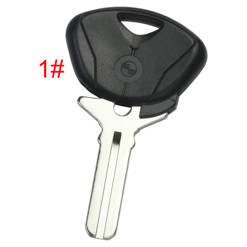 For BMW  Motrocycle key blank with badge  ，pls choose blade