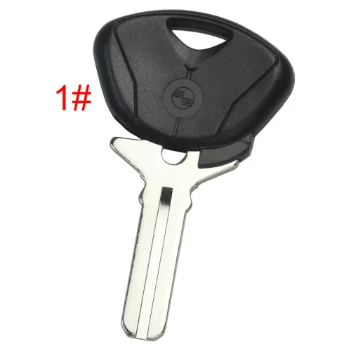 For BMW  Motrocycle key blank with badge  ，pls choose blade