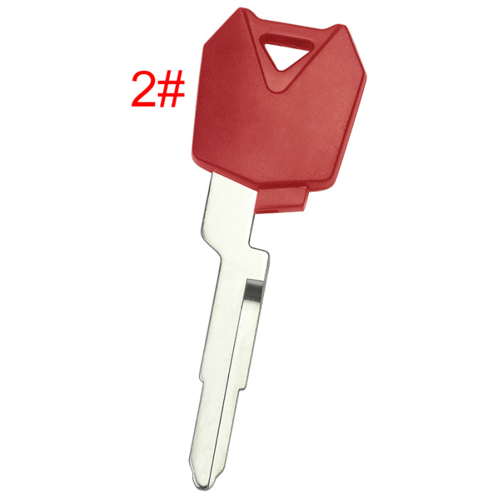 For KAWASAKI Motorcycle key bank left blade with badge , pls choose color