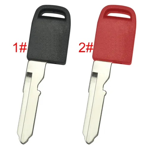 For yamaha motorcycle transponder key blank with right blade(black）,with unremovable printed badge