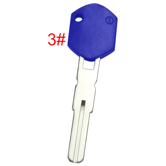 KTM Motocycle car key blank with  blade with printed badge, pls choose color