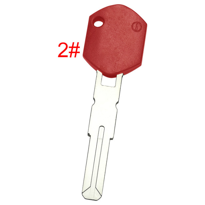 KTM Motocycle car key blank with  blade with printed badge, pls choose color