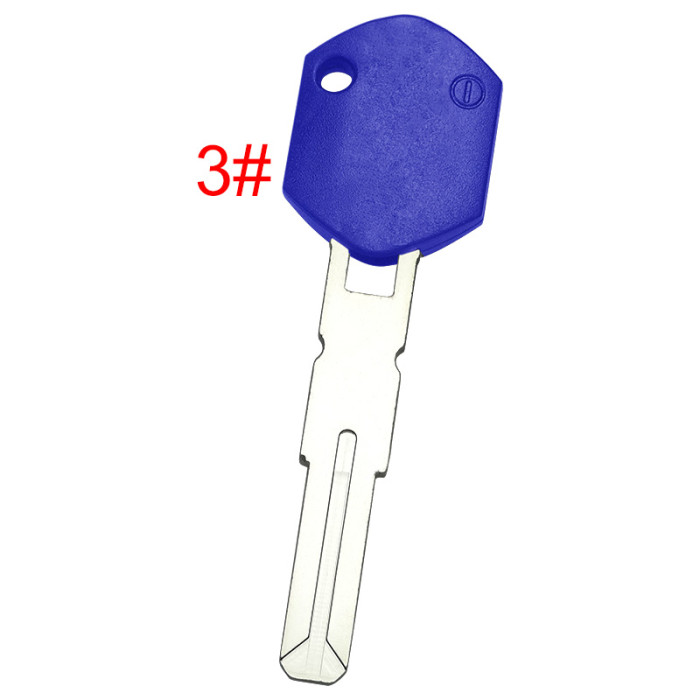 KTM Motocycle car key blank with  blade with printed badge, pls choose color