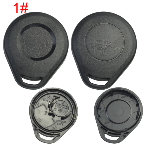 For Harley motor remote  key shell with battery clamp with badge , pls choose color