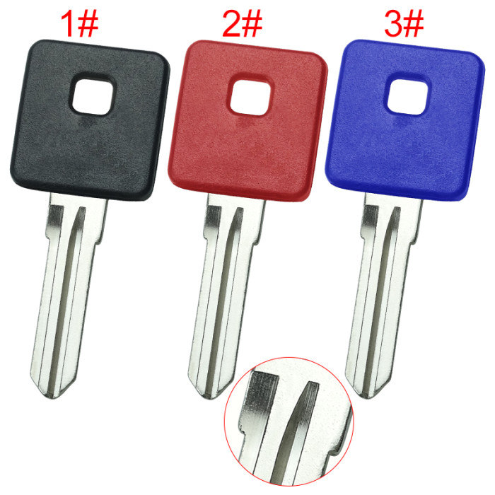 For Harley motor key shell  with  right blade length 34.5mm  with badge , can choose the color