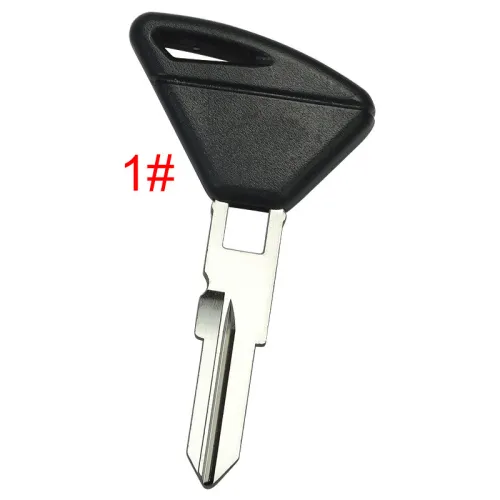 For Aprilia motorcycle transponder key shell with right blade with badge , pls choose color