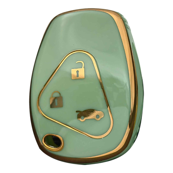 Copy For Renault 3 button  TPU protective key case, please choose  the color