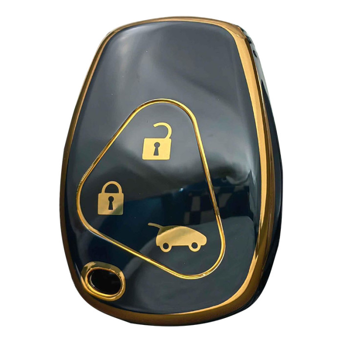 Copy For Renault 3 button  TPU protective key case, please choose  the color