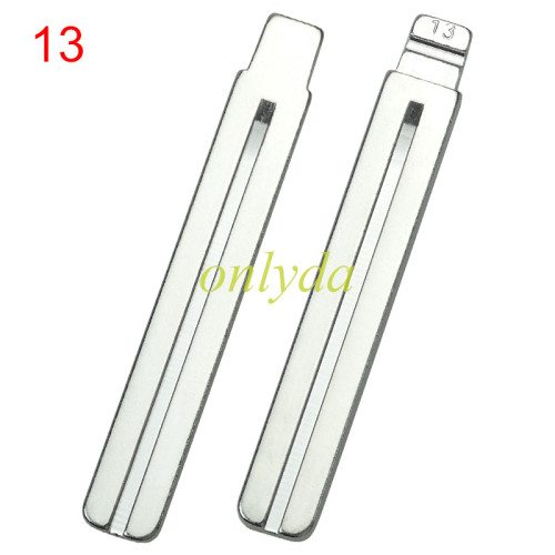 Copy KEYDIY brand key blade  13# TOY40 For  Lexus, Toyota