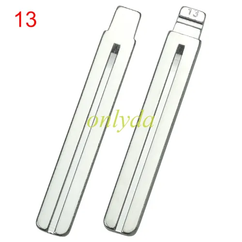 Copy KEYDIY brand key blade  13# TOY40 For  Lexus, Toyota