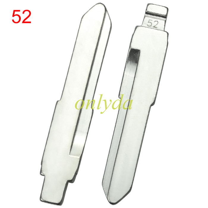 KEYDIY brand key blade  52# HU87/HU133 for Suzuki Swift