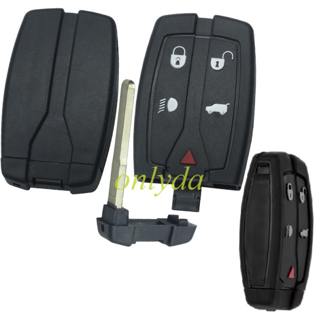 For Langrover 5 button remote key blank & smart blade