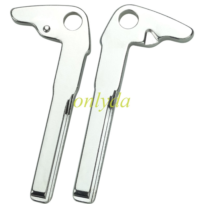 For Benz remote key blank with logo with blade , pls choose the button