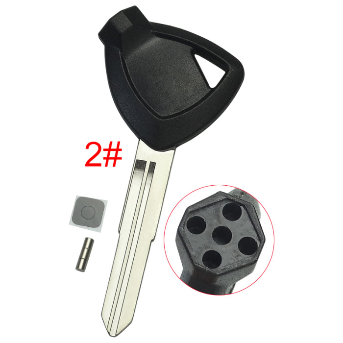 Suzuki motorcycle bike key blank without logo , pls choose blade