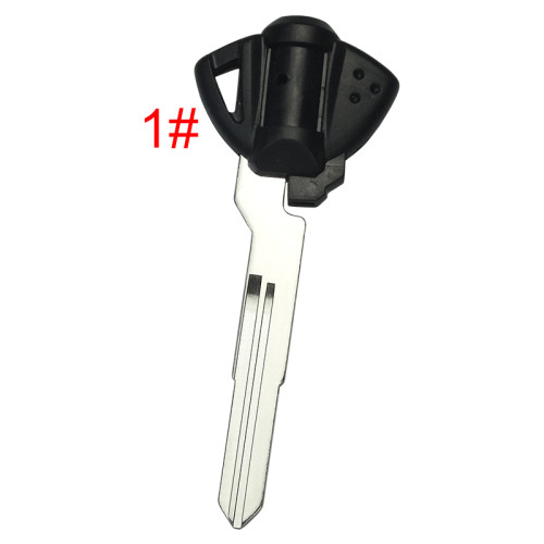 Suzuki motorcycle key shell with right blade with blage , pls choose color