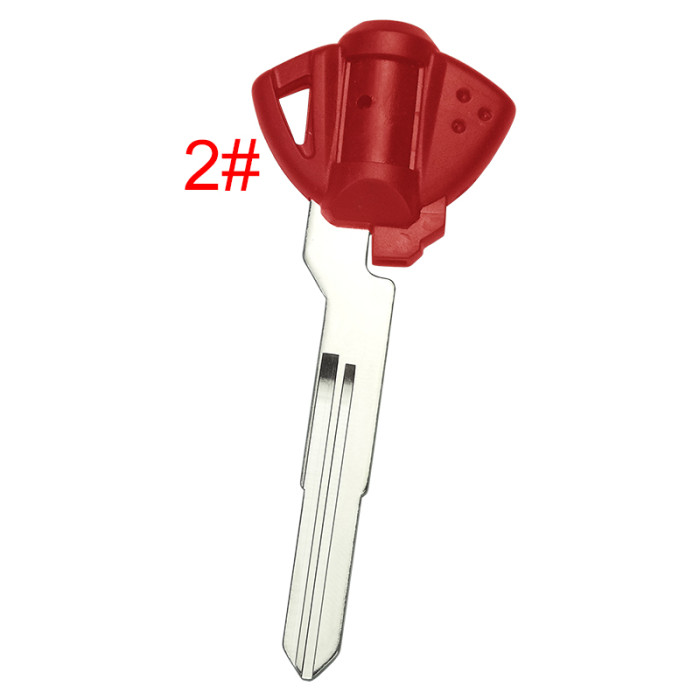Suzuki motorcycle key shell with right blade with blage , pls choose color