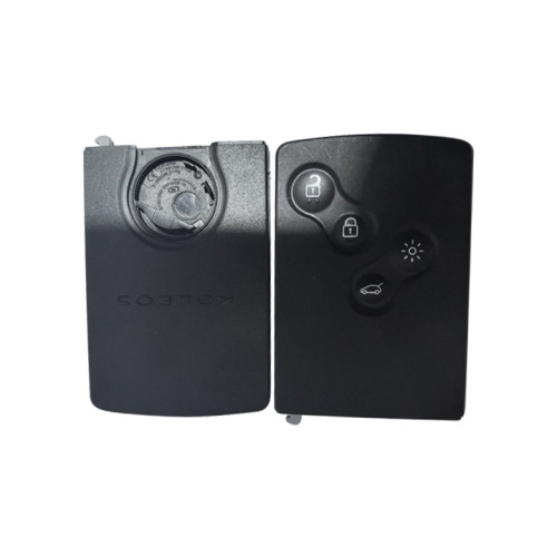 Original Koleos  4 button remote key blank with logo