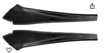 1 Pair Windshield Wiper Side Cowl Extension Trim Fender Cover Front Left and Right Side Fits for 2014-2020 Nissan Rogue 66895-4CL0A 66895-4BA1A 66894-4CL0A 66894- 4BA1A