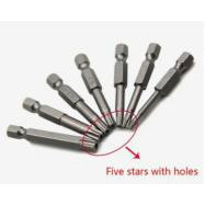 Safety Star Phillips Screwdriver Bit Set T10-T40 2  Length  7 Pieces/ lot