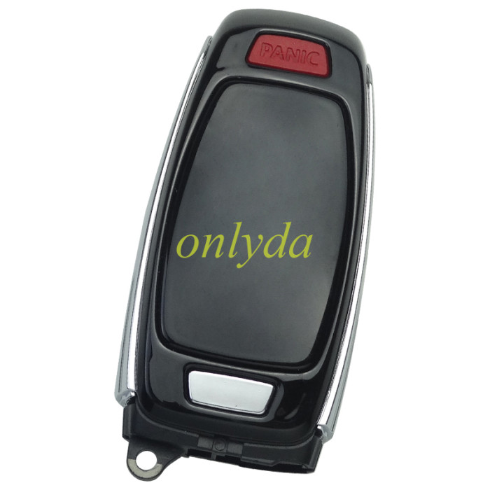 Uninitialized High configuration original Audi 3 +1 button remote key MLB chip 5M for 2019 - 2022 Audi Smart Key 4B  with 433mhz FSK model   for  Audi A6 A7 A8 , twice  trunk   FCC : IYZ-AK2 Part #: 4N0.959.754.AM