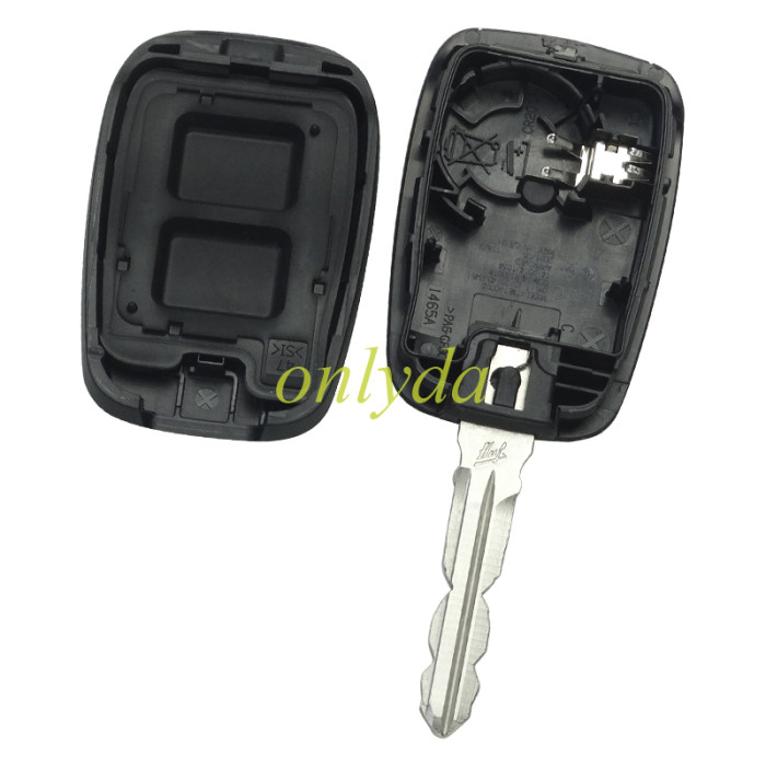 Original Renault Dacia 2 button remote key with PCF7961M(HITAG AES) 4A chip，434mhz FSK