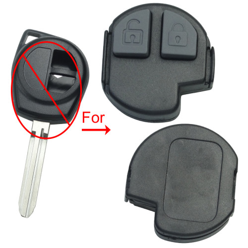 For 2 button remote key blank