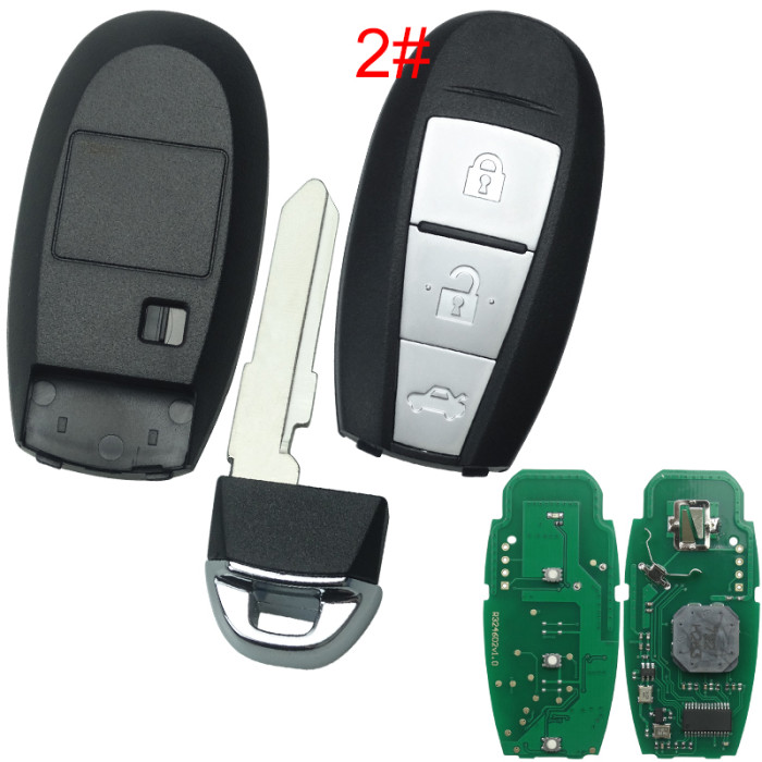 FOR SUZUKI SMART KEY 2BUTTON KEYLESS go for Suzuki Swift  2010+  Japan ID46 chip 315mhz  37172-71L00 CODE :TS007 aftermarket