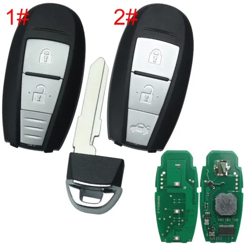 FOR SUZUKI SMART KEY 2 BUTTON KEYLESS go for Suzuki Swift   ID47 chip SWIFT SX4 VITARA  2010-2015  315mhz  code : TS007 aftermarket