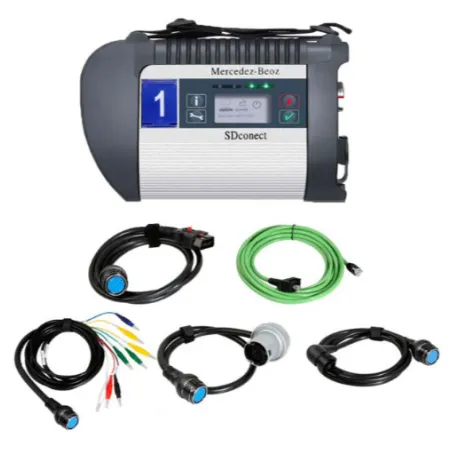 V2024.10 MB SD Connect C4 PLUS Star Diagnosis Scan Tool support DOIP With Vediamo And DTS Engineering Software For Cars And Trunk