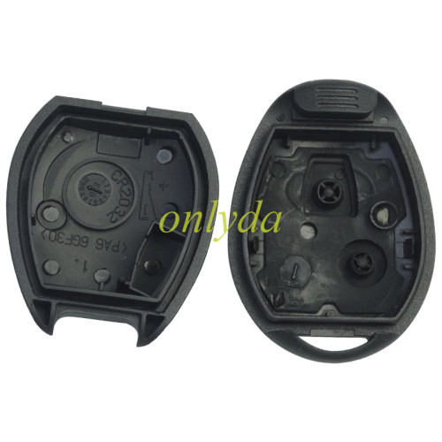 For landrover 2 button remote key blank with badge