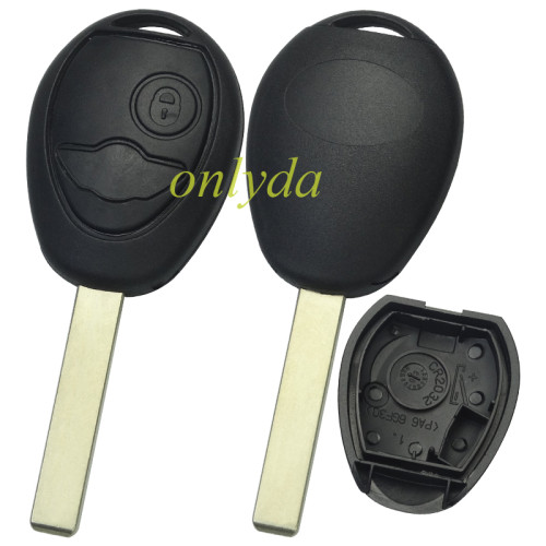 For BMW mini remote key blank with badage place