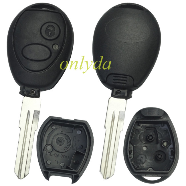 For Landrover 2 button remote key blank without badge