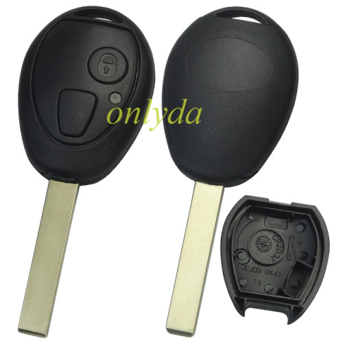 For BMW mini 2 button  remote key blank