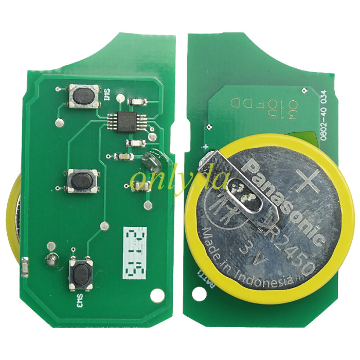 For  Range Rover 3 button remote key with 315mhz/434mhz