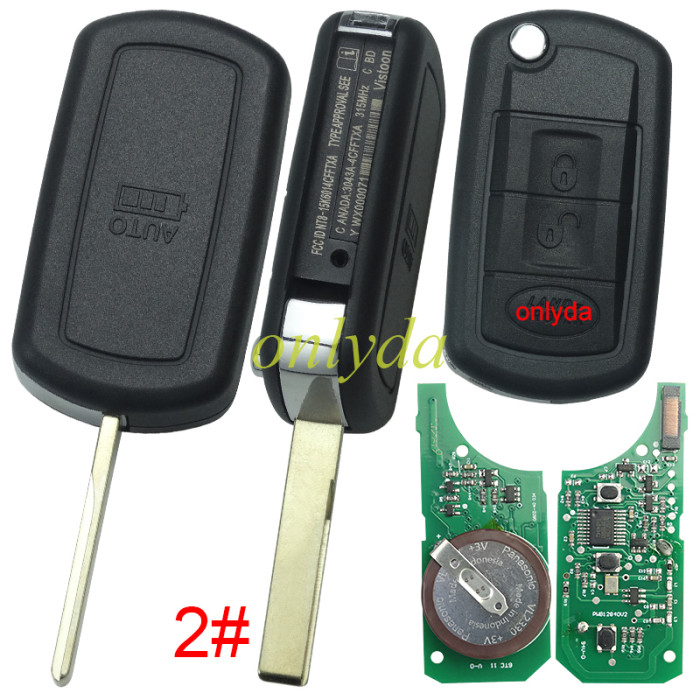 For  Discovery III 3B remote key with 7941 chip 315mhz/433mhz