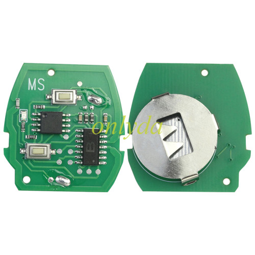 For Landrover 2 button remote key  433mhz  no logo PCF7930AS /7931 chips  FCCID : N5FVAL TX3