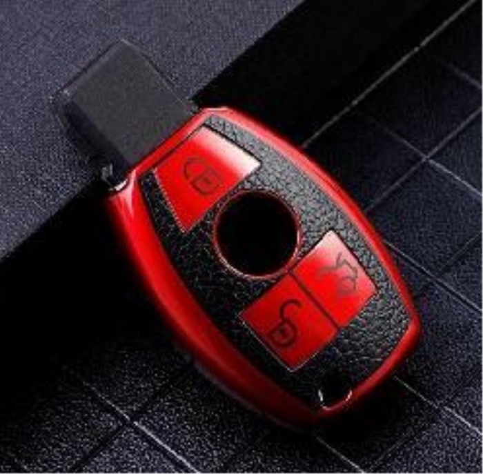 For Benz 3 button TPU protective key case,please choose the color