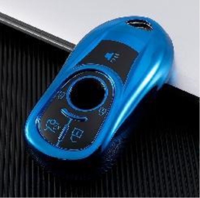 For Buick Chevrolet 5 buton  TPU protective key case, please choose  the color