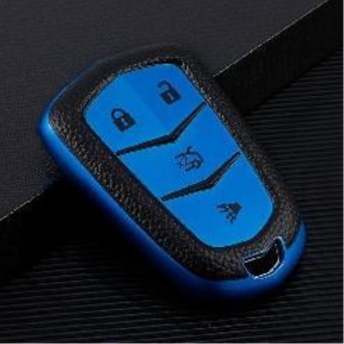For Cadillac 3 button TPU protective key case , please choose the color