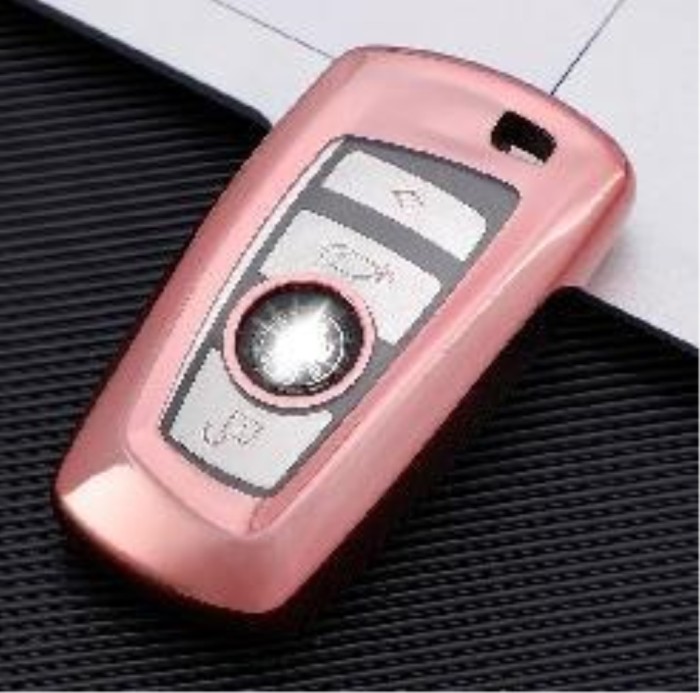 For BMW 5series、525li、520li、3series、GT320li、7series、4series、1series、X3、X4 4button TPU protective key case , please choose the color