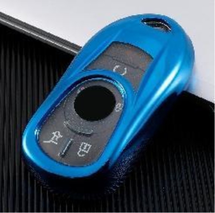 For Buick Chevrolet TPU protective key case  black or red color, please choose