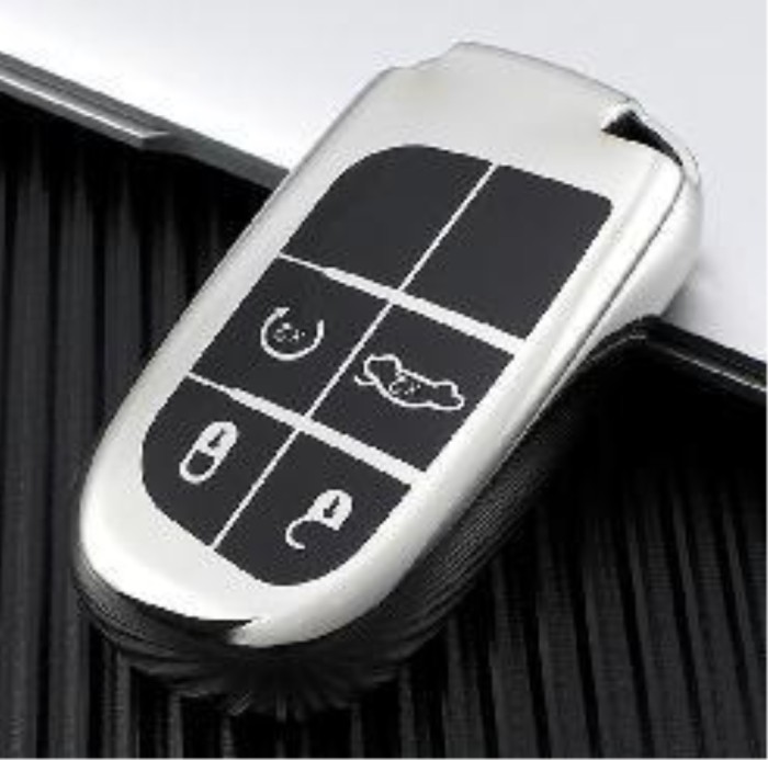 For Jeep, free light, dodge, coolway 4 button TPU protective key case , please choose the color