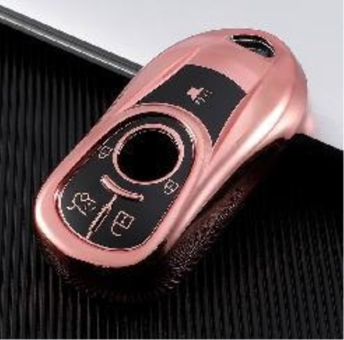 For Buick Chevrolet 5 buton  TPU protective key case, please choose  the color